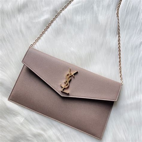 ysl clutch chain|YSL uptown clutch.